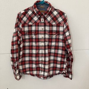 Plaid button up